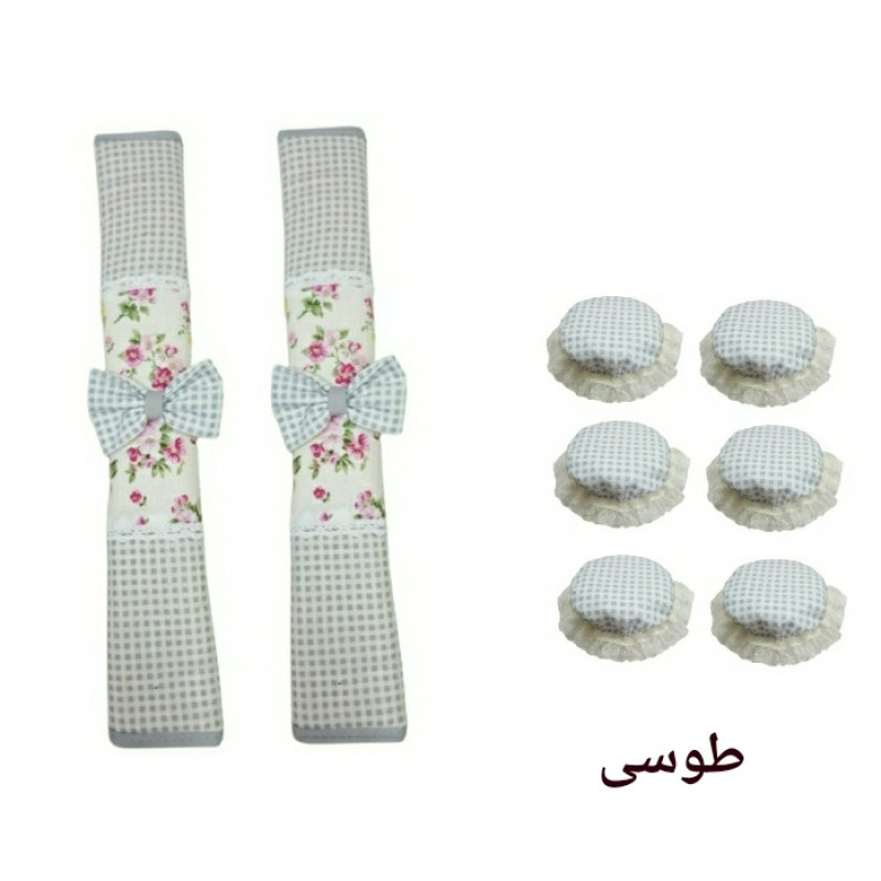 دستگیره یخچال مدل زیبا کد 430 بسته 8 عددی