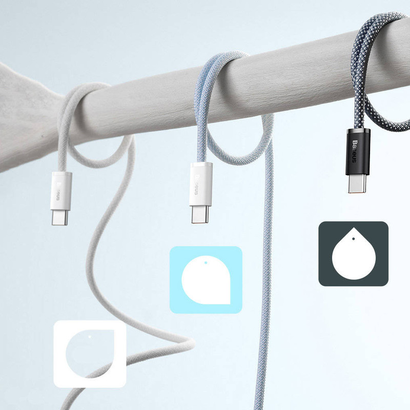 کابل USB-C باسئوس مدل Dynamic Series-100W طول 1 متر
