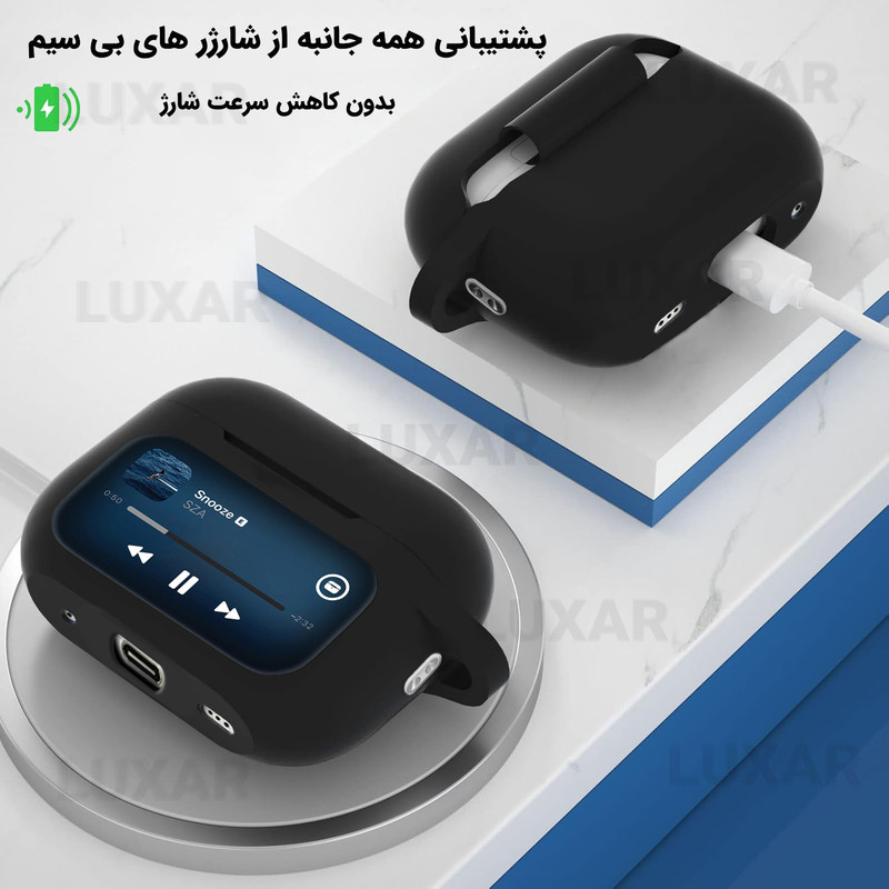 کاور لوکسار مدل silicone -800 مناسب برای کیس هدفون لوکسار A9 Pro