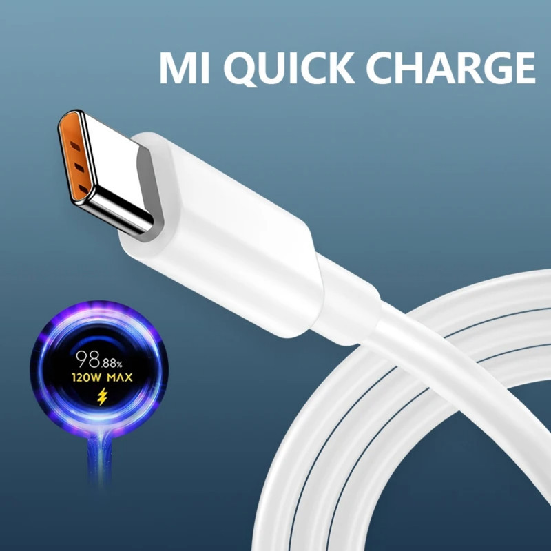 کابل تبدیل USB به USB-C سمگپرس مدل mi Turbo Charger به طول 1 متر