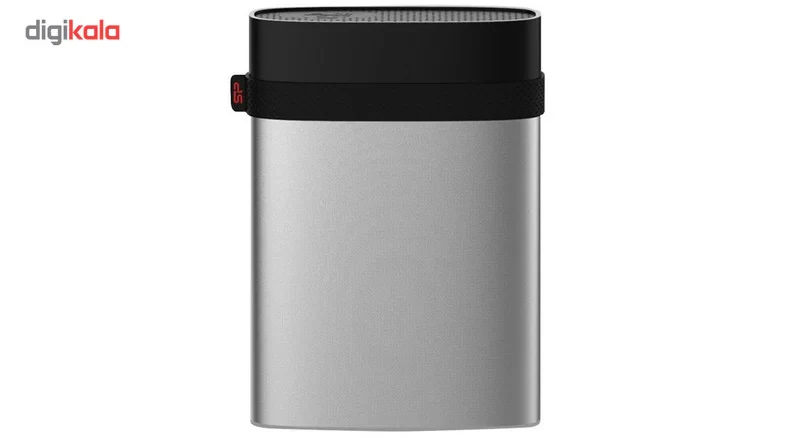 هارد اکسترنال سیلیکون پاور مدل Armor A85 ظرفیت دو ترابایت دارای رابط USB Type-A 3.2