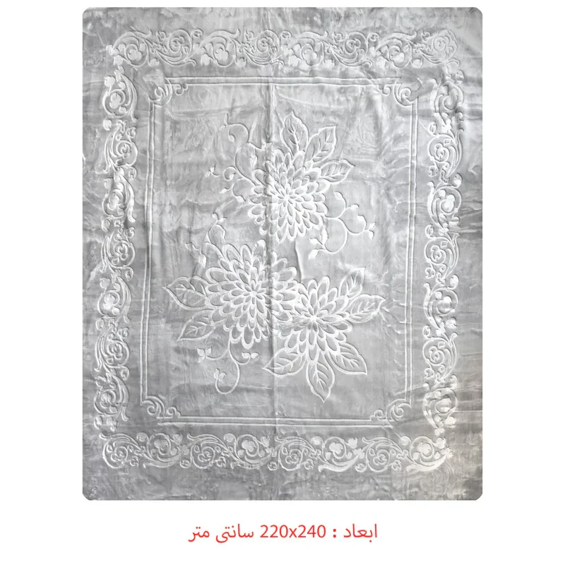 پتو گلبافت مدل 35093 سایز 220x240 سانتی متر