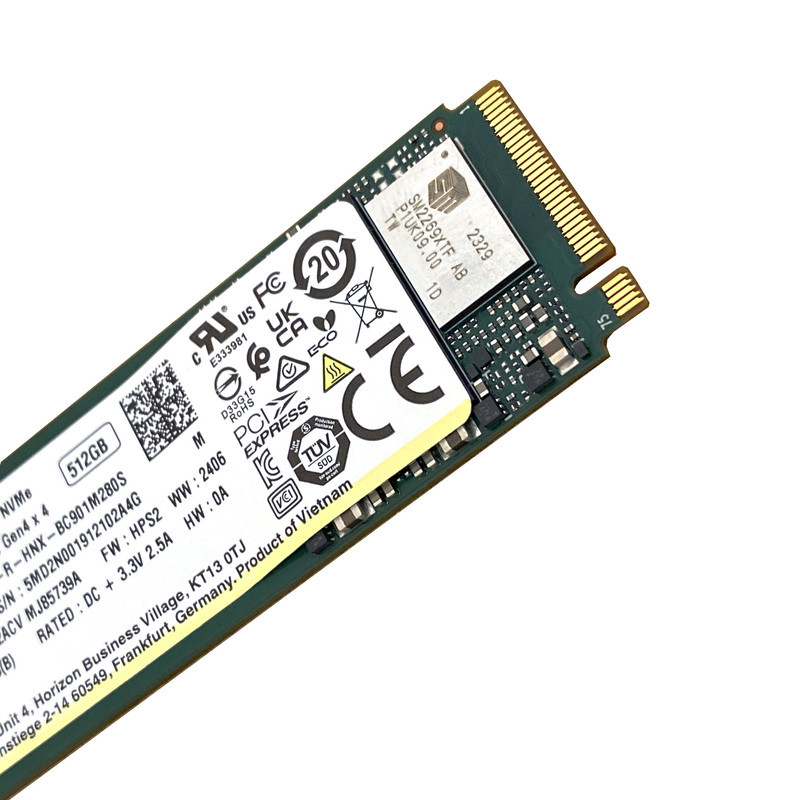 اس اس دی اینترنال اس کی هاینیکس مدل BC901 NVMe ظرفیت 512 گیگابایت