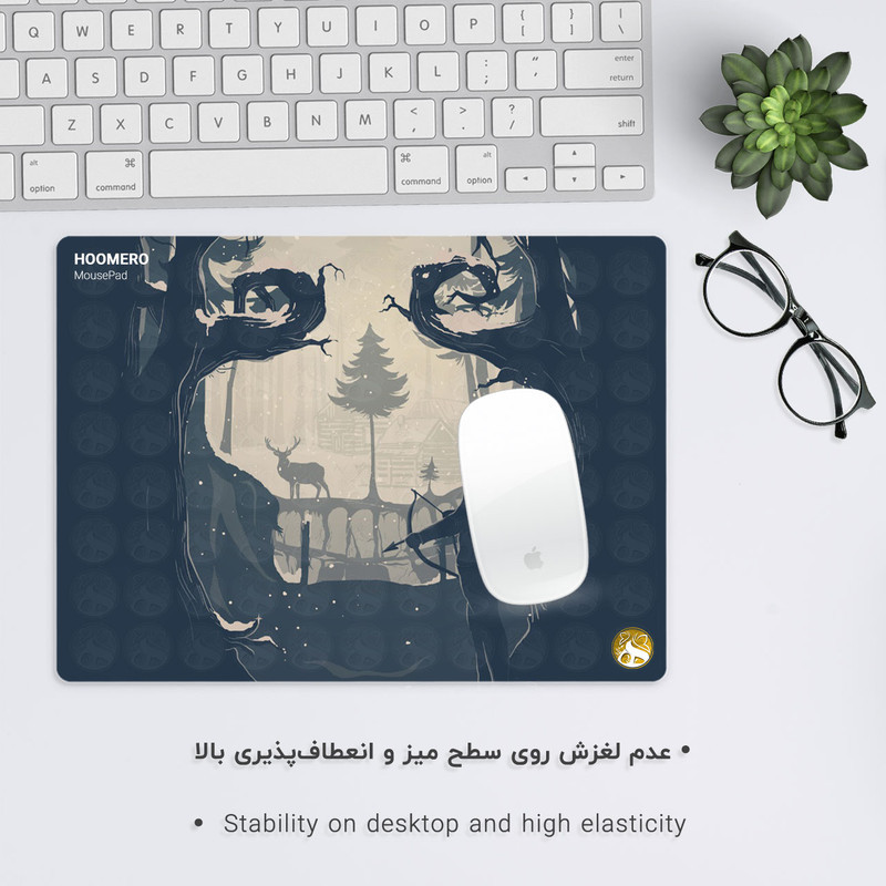 ماوس پد هومرو مدل A4706 طرح بازی The Last of Us