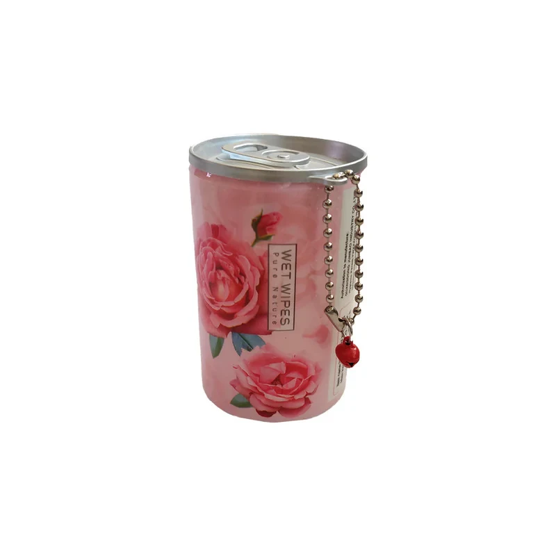 دستمال مرطوب مدل DM16 طرح قوطی نوشابه بسته 30 عددی
