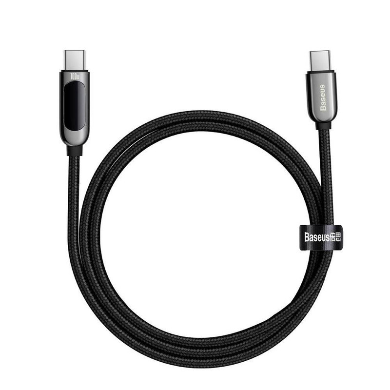 کابل تبدیل USB-C بیسوس مدل Display Fast Charging-100W طول 1 متر
