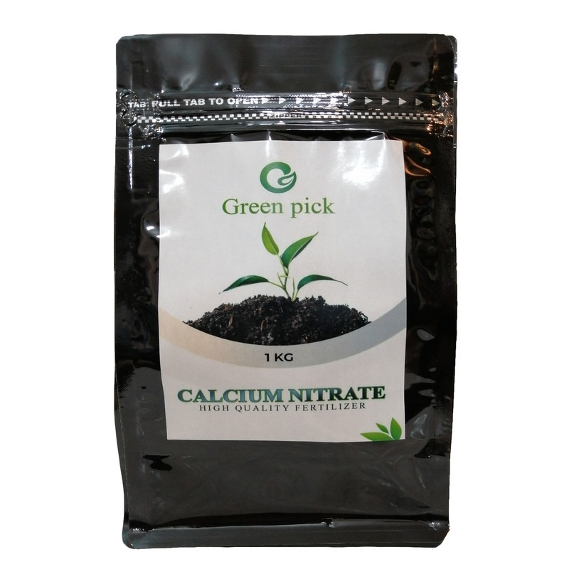 کود نیترات کلسیم گرین پیک مدل CALSIUM NITRATE 1000 وزن یک کیلوگرم