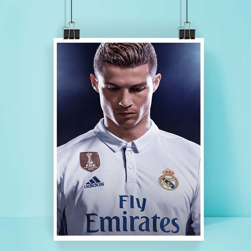 پوستر کارنيکا طرح رونالدو Ronaldo کد 10089 مجموعه 8 عددی