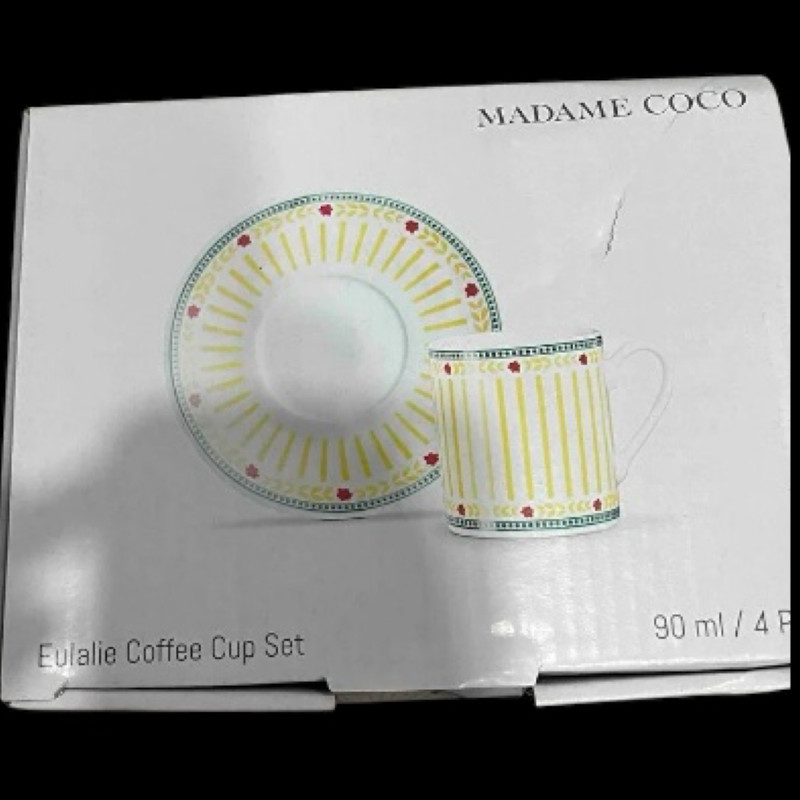 سرویس قهوه خوری 4 پارچه مادام کوکو مدل Eulalie