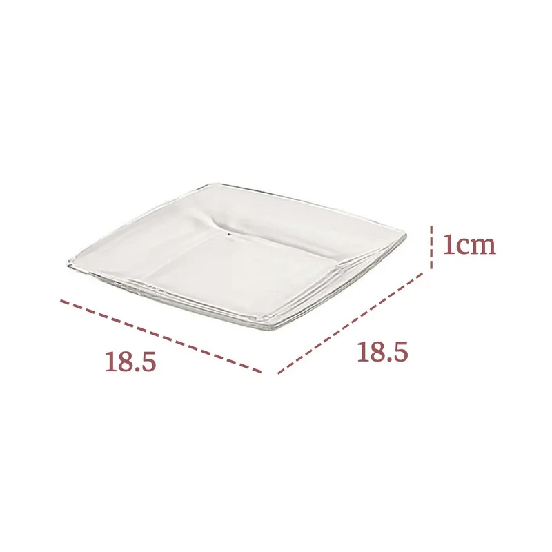 پیش دستی لیمون مدل شیشه ای کد HS2155 مجموعه 6 عددی