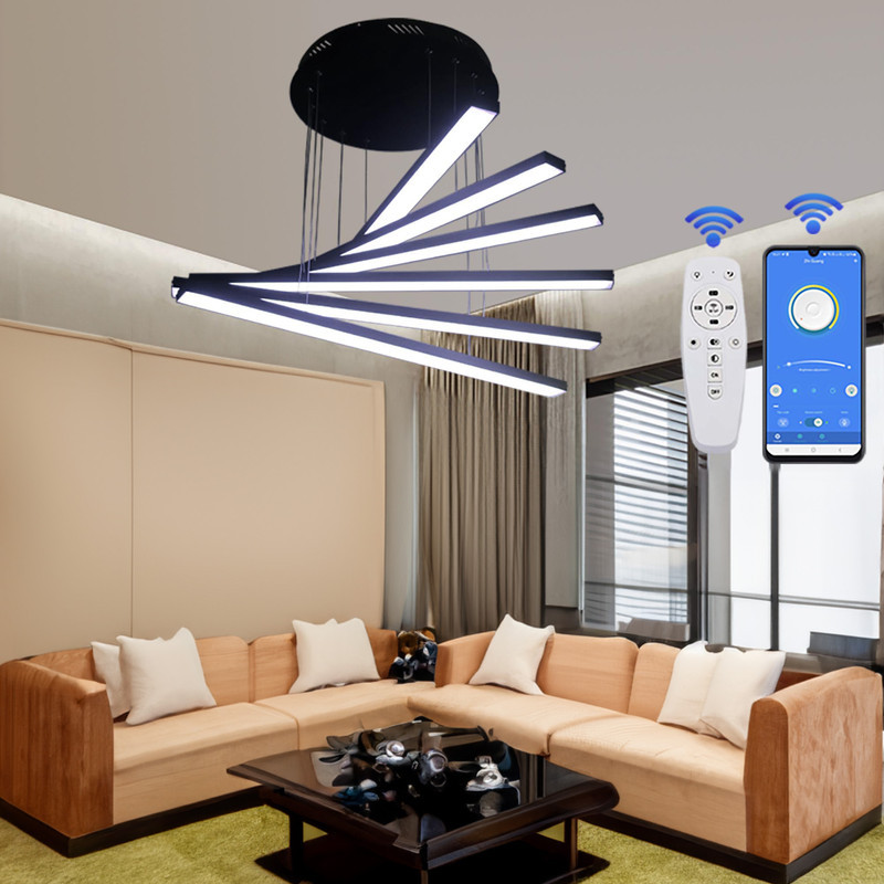 لوستر مدل مدرن سرو آویز کد SC6