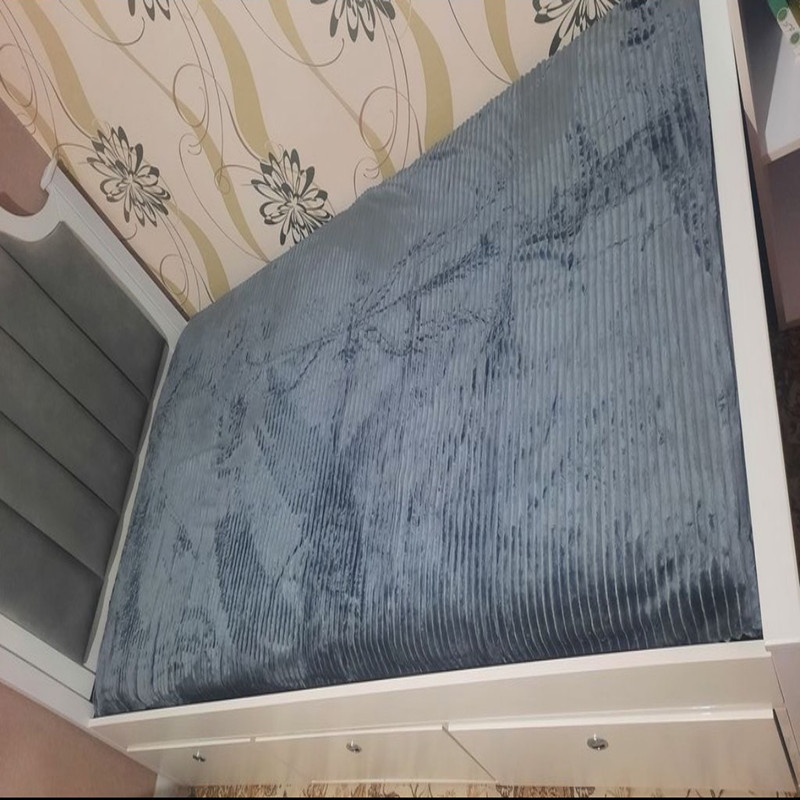 پتو مسافرتی شایسته مدل پلیسه کرکره ای سایز 160x205 سانتی متر