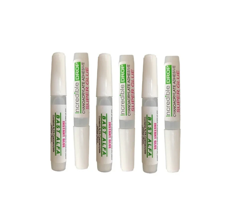 چسب قطره ای آلفا باست مدل Instant Glue حجم 3 میلی لیتر بسته 6 عددی