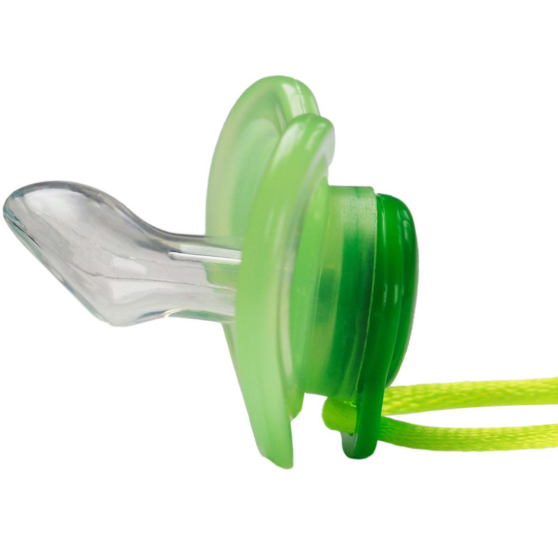 پستانک ارتودنسی وی کر مدل دربدار دسته دار ضد حساسیت سایز +6 ماه کد P111