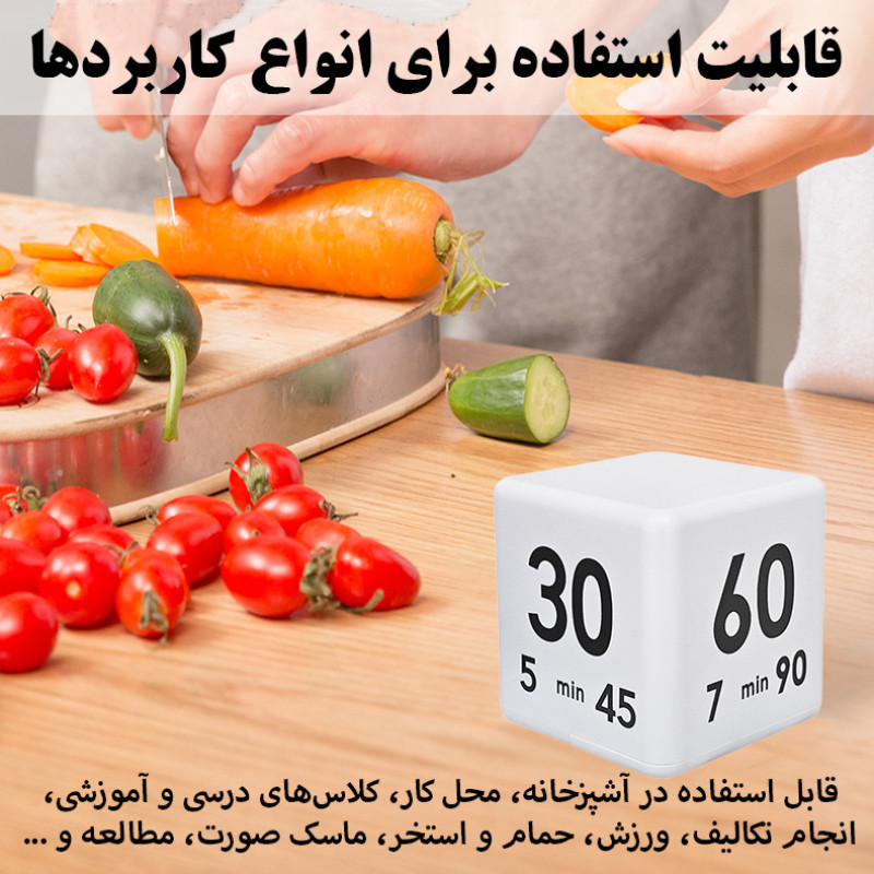 زمان‌ سنج مدل جاذبه‌ای 12 زمانه کد CT01-90