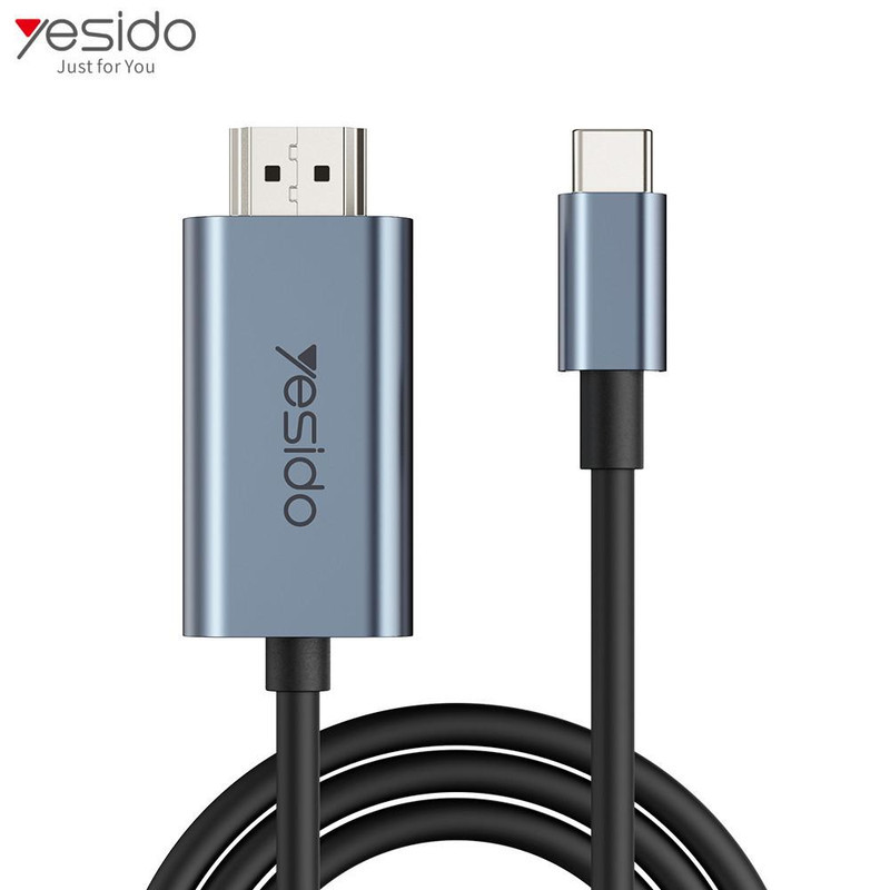 کابل تبدیل USB-C به HDMI یسیدو مدل HM10 طول 2 متر