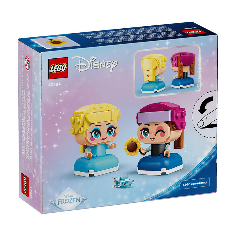 لگو 65 تکه سری Disney مدل Mini Anna & Elsa کد 43284