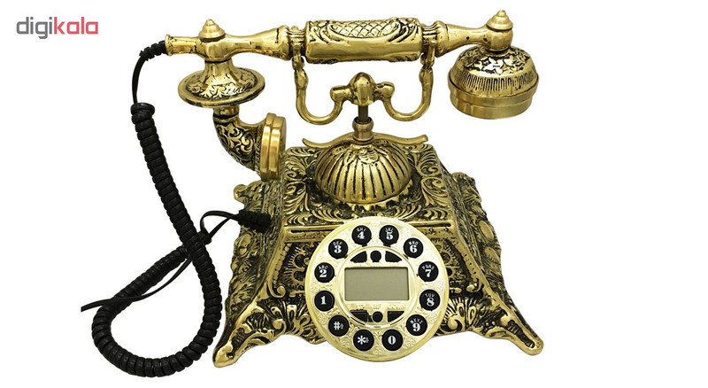 تلفن کلاسیک برنجی کد 01