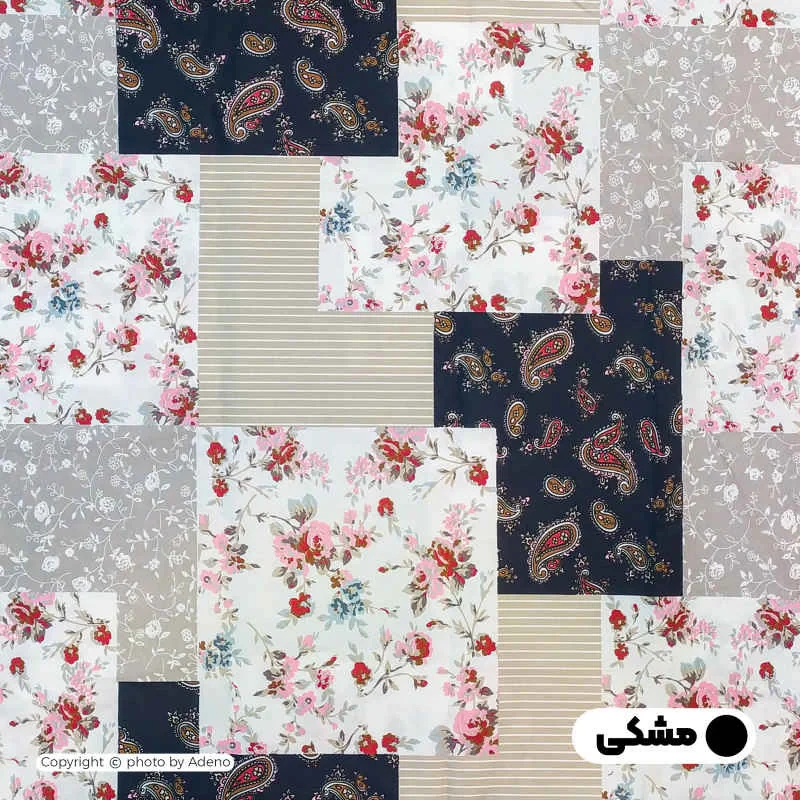 روکش لحاف فیلور آدنو مدل چهل تکه کد FI85 دو نفره سایز 220x240 سانتی‌متر