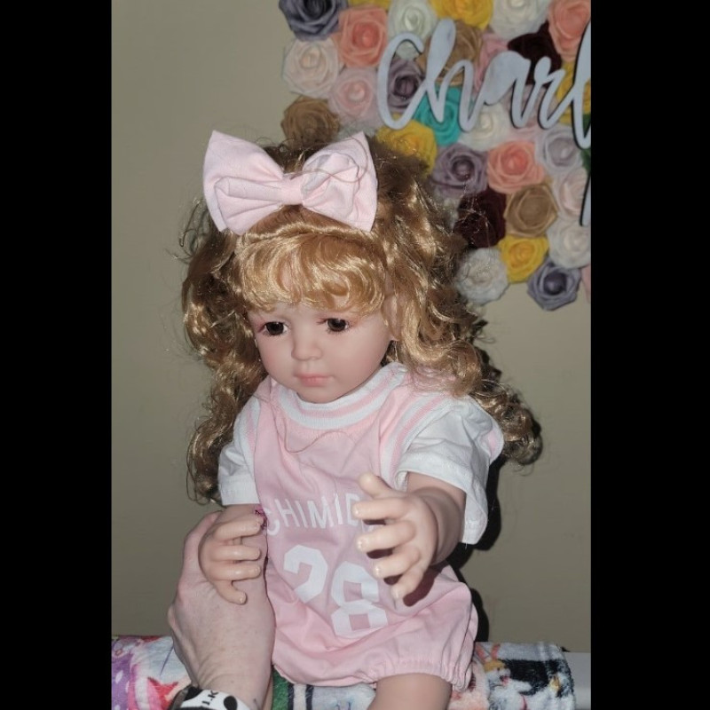 عروسک سیلیکونی مدل Reborn-Baby ارتفاع 50 سانتی متر
