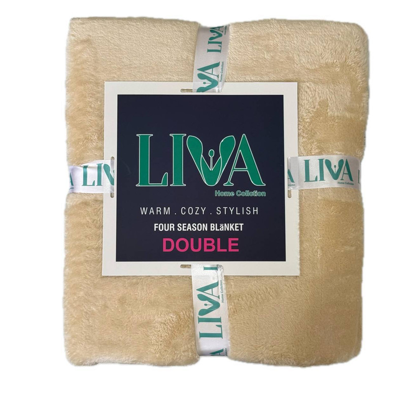 پتو مسافرتی 1 نفره مدل LIVA سایز 220x160 سانتی‌متر