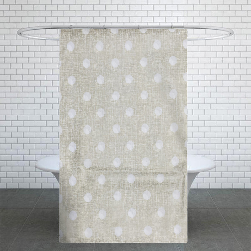پرده حمام کد PH196 سایز 180x200 سانتی متر