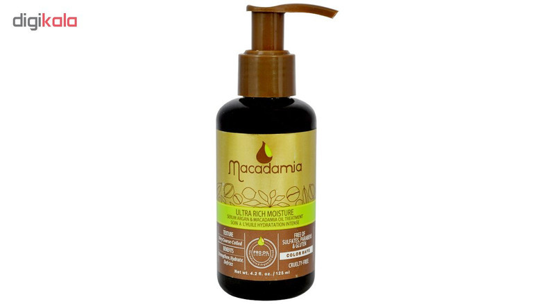 سرم مو ماکادامیا مدل ULTRA RICH MOISTURE حجم 125 میلی لیتر