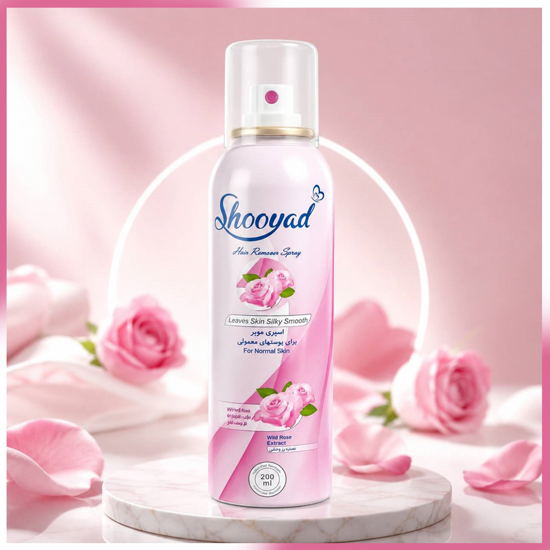 اسپری موبر شویاد مدل H-Rose4 حجم 200 میلی لیتر مجموعه 4 عددی