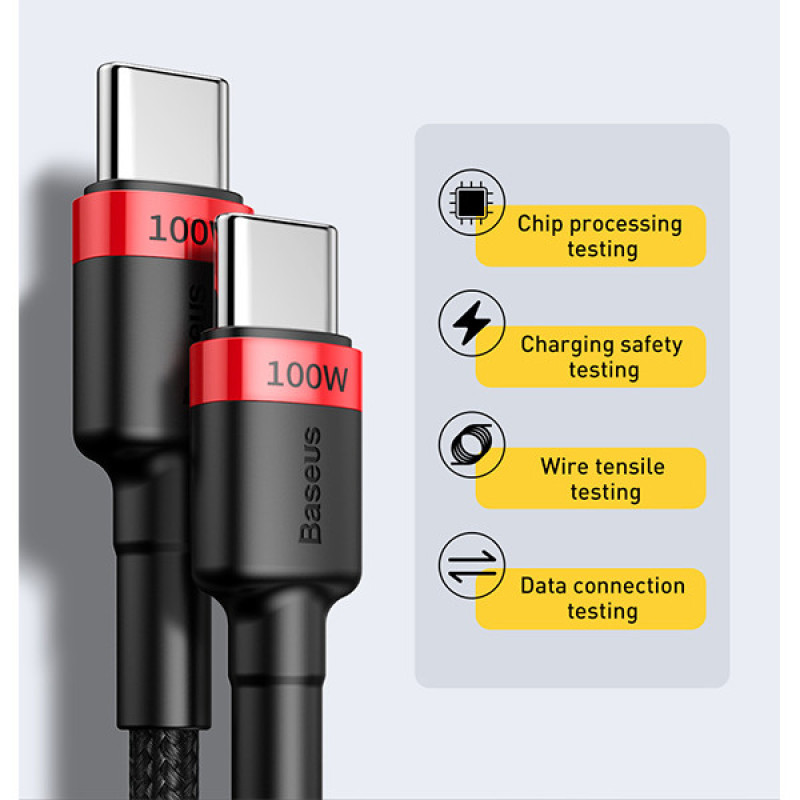 کابل USB-C بیسوس مدل CATKLF-AL طول 2 متر