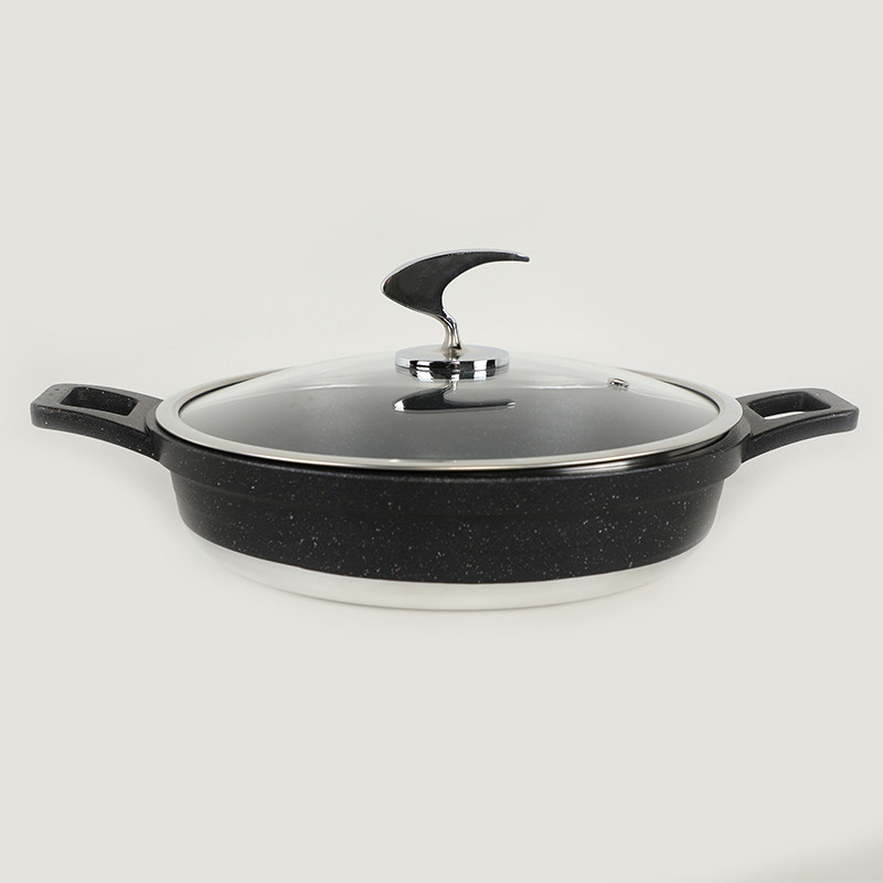 سرویس قابلمه و تابه گرانیتی 6 پارچه نیولایف مدل AFRA-6306
