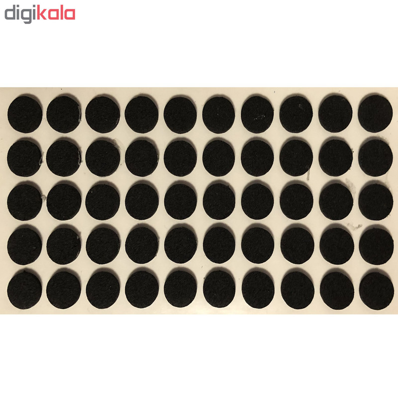 ضربه گیر کابینت مدل SD بسته 50 عددی قطر 1 سانت و پشت چسب دار