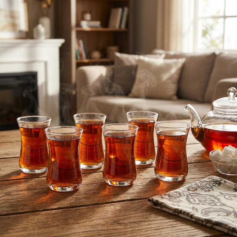 استکان پاشاباغچه کد 42361 بسته 6 عددی