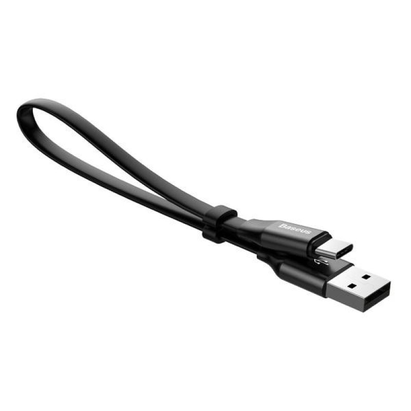 کابل تبدیل USB به USB-C باسئوس مدل CATMBJ-BG1 طول 0.23 متر