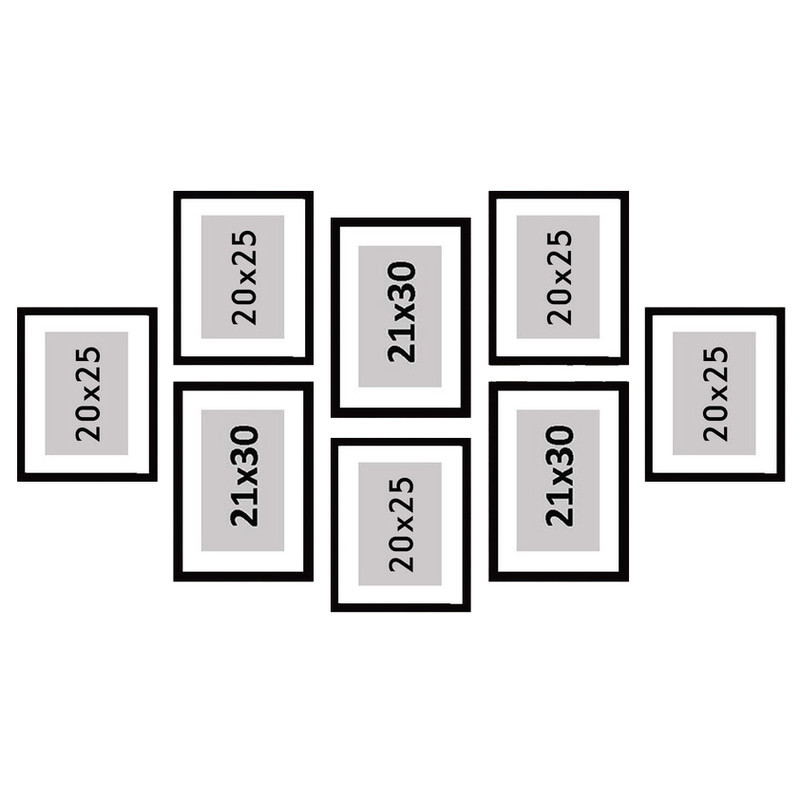 قاب عکس بکلیت مدل پاسپارتو 215-95 مجموعه 8 عددی