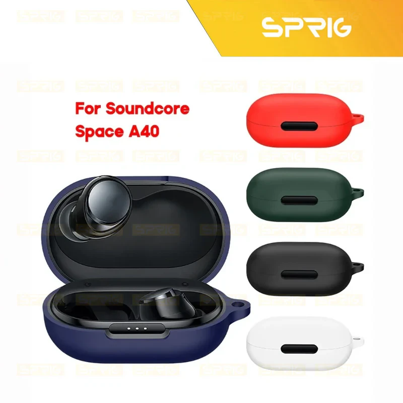 کاور اسپریگ مدل Silicon-SP مناسب برای کیس هدفون بی سیم انکر Soundcore Space A40