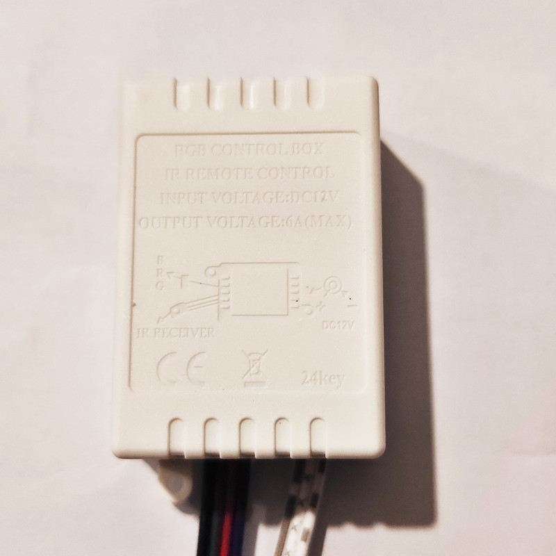 ریموت کنترل فلاشر ال ای دی مدل درایور RGB