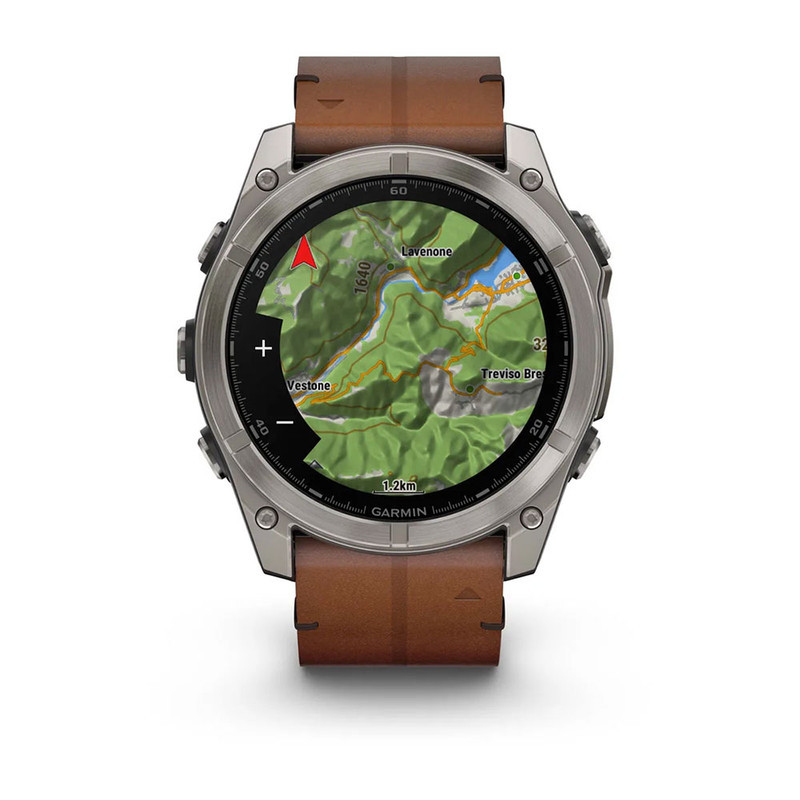 ساعت هوشمند گارمین مدل Fenix 8 - 51mm AMOLED، مناسب برای ورزش، روزمره، دارای قابلیت‌های صفحه نمایش رنگی، کنترل موسیقی، کنترل سطح اکسیژن خون، بند سیلیکونی، فناوری GPS، با حافظه داخلی 32 گیگابایت