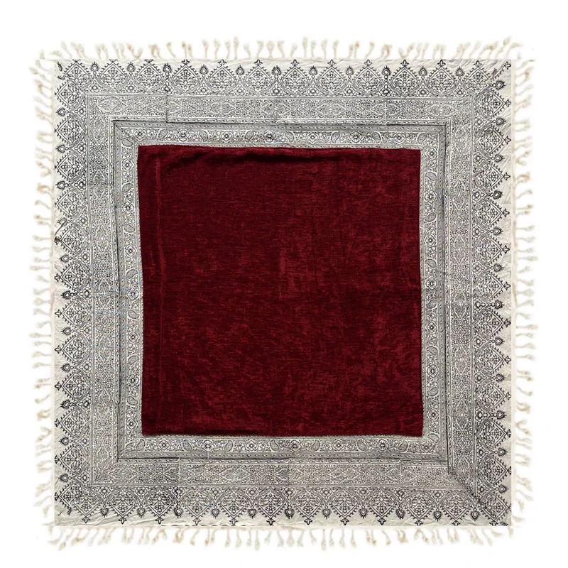 رومیزی مخمل مدل 100-100