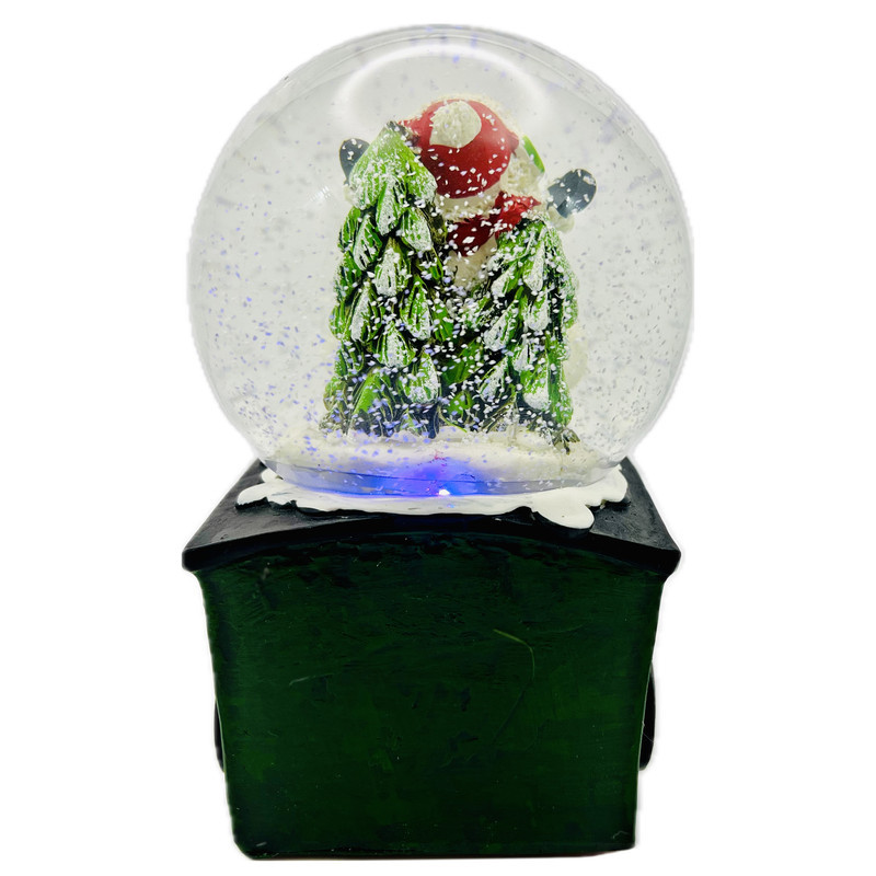 گوی موزیکال مدل پمپی طرح قطار کد PB1195