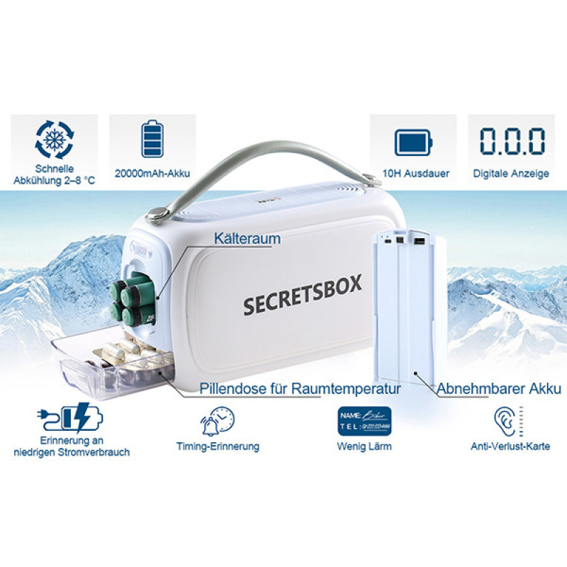 یخچال قابل حمل خودرو مدل BOX3 ظرفیت 1 لیتر