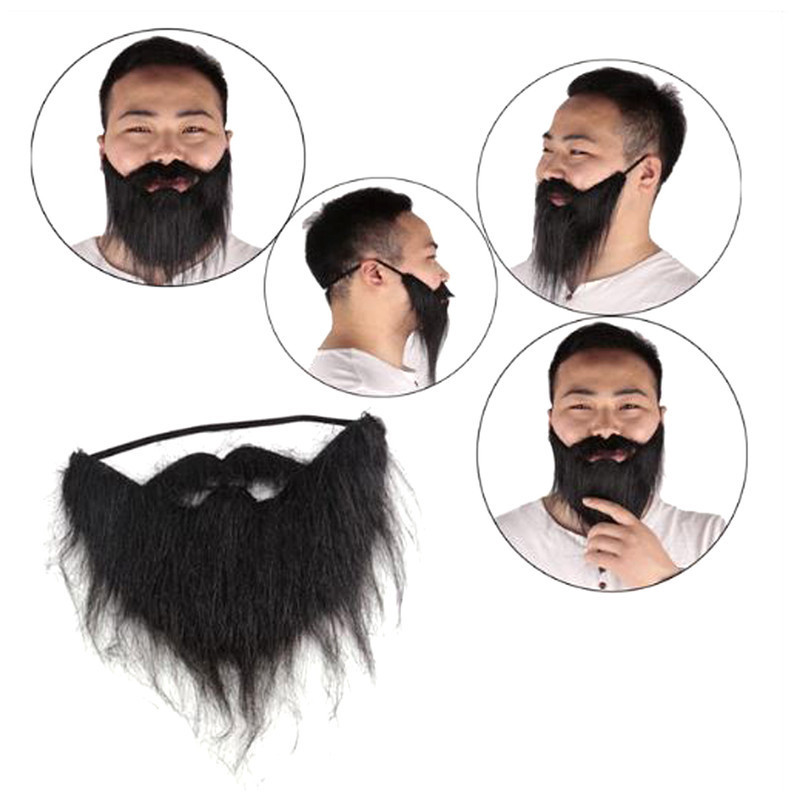 ابزار نمایشی مدل سیبیل و ریش مصنوعی کد 107098