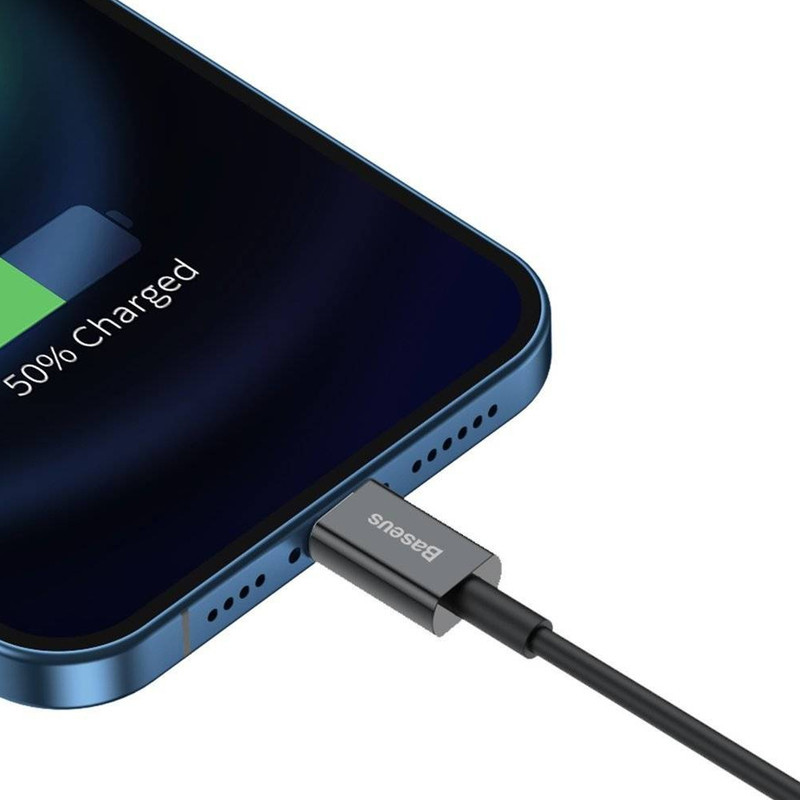 کابل تبدیل USB به لایتنینگ باسئوس مدل CALYS-A01 طول 1.5 متر