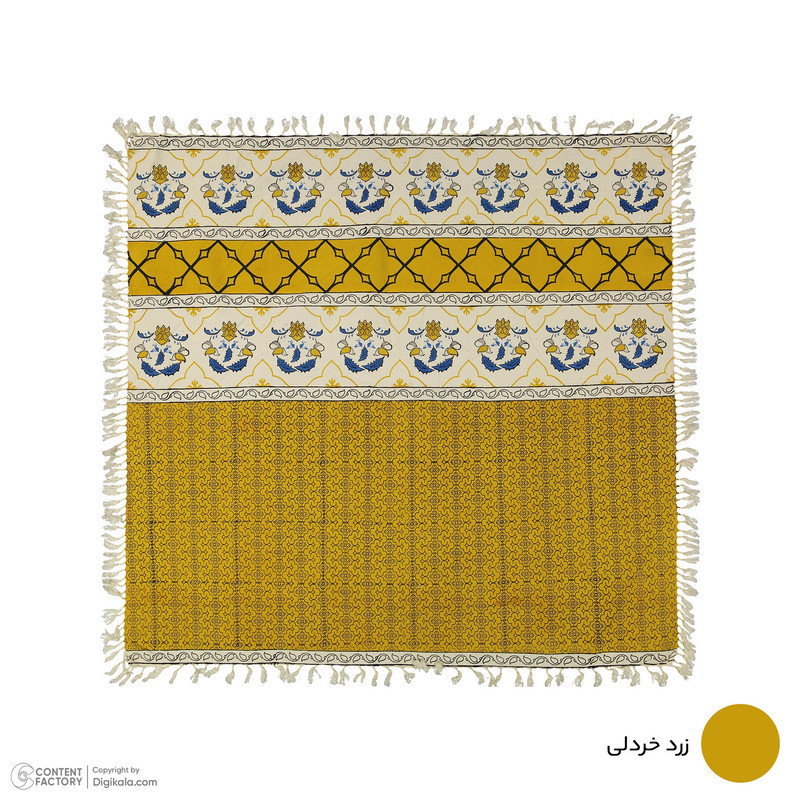 رومیزی بومی مدل 008 سایز 100x96 سانتی‌متر