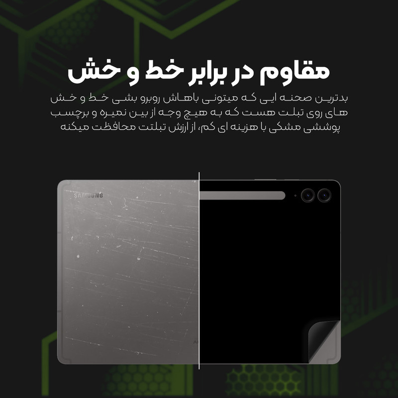 برچسب پوششی مولتی نانو طرح مات مدل X-F1M مناسب برای تبلت اپل iPad Mini Gen 6 8.3 inch 2021