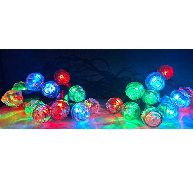 ریسه ال ای دی مدل گل شیشه ای کد 28Lamp طول 4.5 متر