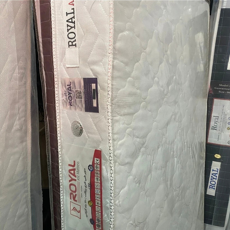 تشک طبی فنری رویال مدل پرفکت تک نفره سایز 200×120 سانتی متر