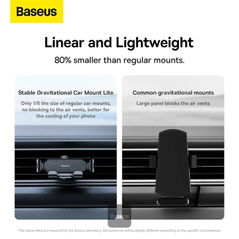 نگهدارنده گوشی موبایل بیسوس مدل Car Mount Lite