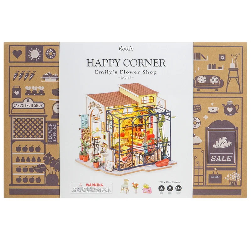 ساختنی رولایف مدل Flower Shop سری DG145