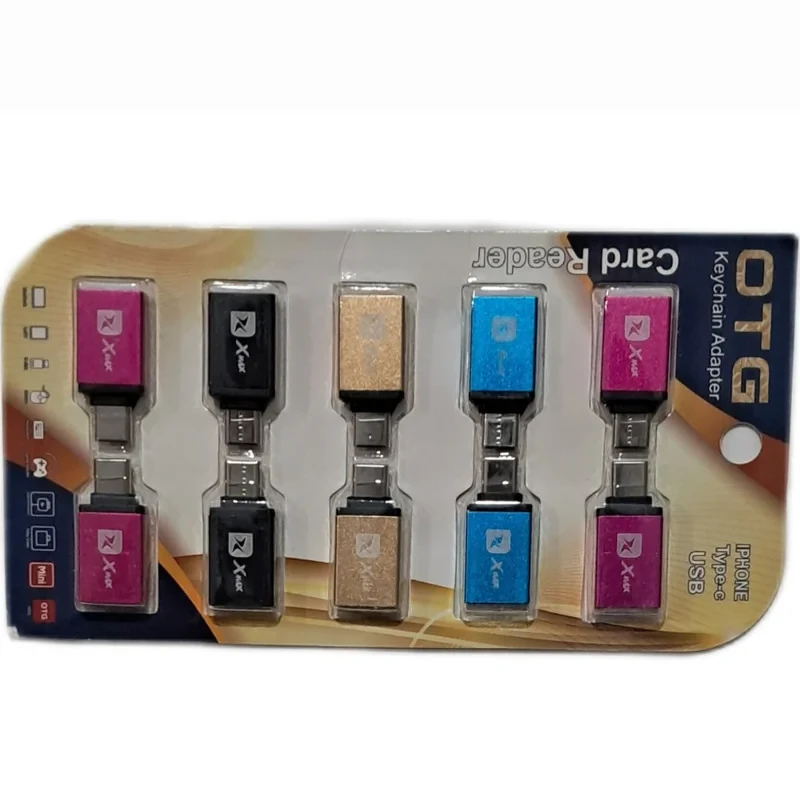 مبدلUSB به OTG USB_C مدل D_11 بسته 10 عددی