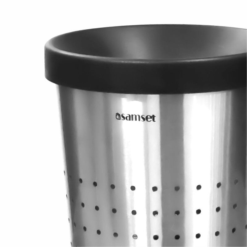 سطل زباله سام ست مدل استیل گنجایش 5 لیتر